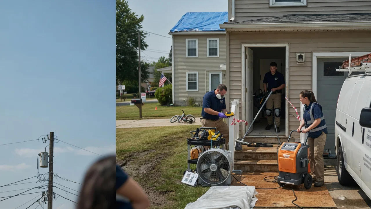Water Damage Repair in Raysal, WV near me